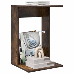 Table d'appoint Chêne fumé 40 x 38 x 62,5 cm Bois d'ingénierie 632465632465