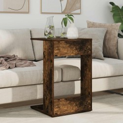 Table d'appoint Chêne fumé 40 x 38 x 62,5 cm Bois d'ingénierie 632465632465