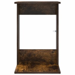 Table d'appoint Chêne fumé 40 x 38 x 62,5 cm Bois d'ingénierie 632465632465