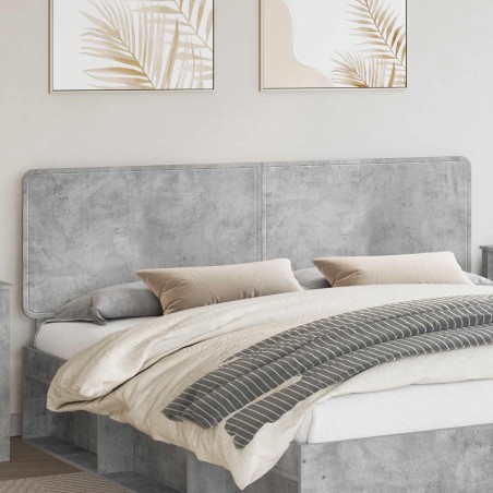 Tête de lit Gris béton Bois d'ingénierie 632466632466