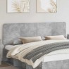 Tête de lit Gris béton Bois d'ingénierie 632466632466