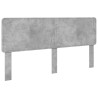 Tête de lit Gris béton Bois d'ingénierie 632466632466
