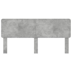 Tête de lit Gris béton Bois d'ingénierie 632466632466