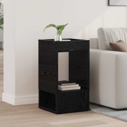 Table d'appoint Chêne noir 30 x 30 x 56 cm Bois d'ingénierie 632467632467
