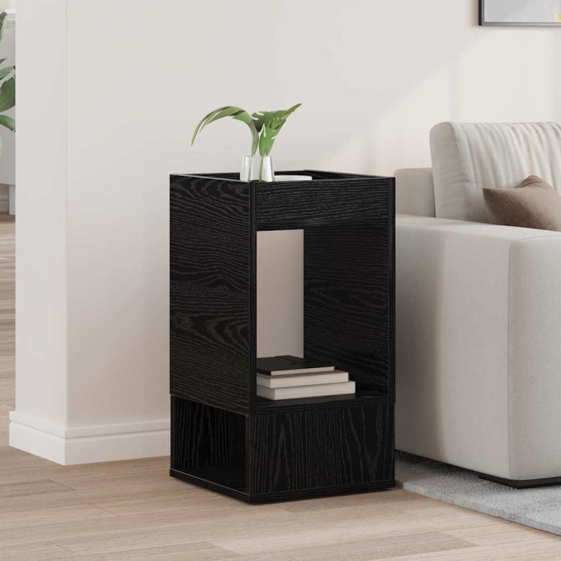 Table d'appoint Chêne noir 30 x 30 x 56 cm Bois d'ingénierie 632467632467