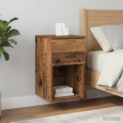 Armoire de lit 2 pcs Bois ancien 29 x 31,5 x 49 cm 632469632469