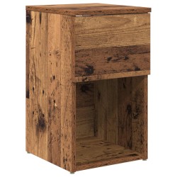 Armoire de lit 2 pcs Bois ancien 29 x 31,5 x 49 cm 632469632469