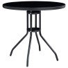 Ensemble de bistro 5 pcs noir et anthracite 632480632480