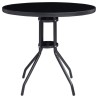 Ensemble de bistro 5 pcs noir et anthracite 632480632480