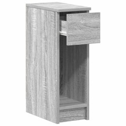Tables de chevet avec tiroir 2 pcs sonoma gris 20x36x60 cm 632481632481