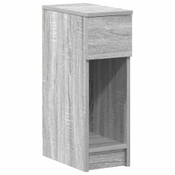Tables de chevet avec tiroir 2 pcs sonoma gris 20x36x60 cm 632481632481