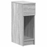 Tables de chevet avec tiroir 2 pcs sonoma gris 20x36x60 cm 632481632481