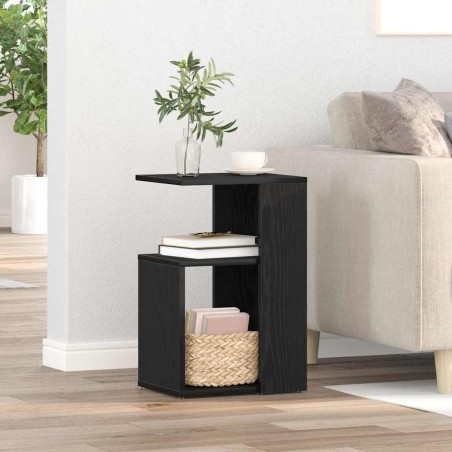 Table d'appoint Chêne noir 36 x 30 x 56 cm Bois d'ingénierie 632492632492