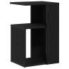 Table d'appoint Chêne noir 36 x 30 x 56 cm Bois d'ingénierie 632492632492