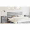Tête de lit Gris Sonoma Bois d'ingénierie 632493632493