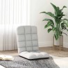 Chaise de sol pliante Gris nuage 71x51x62 cm tissu 632494632494