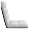 Chaise de sol pliante Gris nuage 71x51x62 cm tissu 632494632494