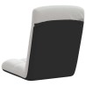 Chaise de sol pliante Gris nuage 71x51x62 cm tissu 632494632494