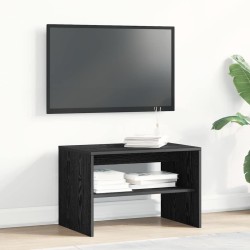 Meuble TV chêne noir 60x40x40 cm bois d'ingénierie 632495632495
