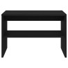 Meuble TV chêne noir 60x40x40 cm bois d'ingénierie 632495632495