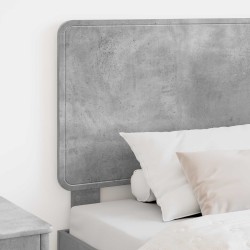 Tête de lit Gris béton Bois d'ingénierie 632496632496