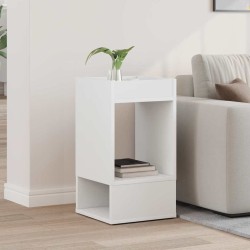 Table d'appoint Blanc 30 x 30 x 56 cm Bois d'ingénierie 632498632498