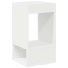 Table d'appoint Blanc 30 x 30 x 56 cm Bois d'ingénierie 632498632498