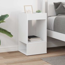 Table d'appoint Blanc 30 x 30 x 56 cm Bois d'ingénierie 632498632498