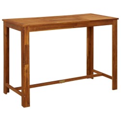 Ensemble de bar de jardin 7 pcs bois d'acacia solide 632499632499