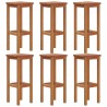 Ensemble de bar de jardin 7 pcs bois d'acacia solide 632499632499
