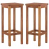 Ensemble de bar de jardin 7 pcs bois d'acacia solide 632499632499