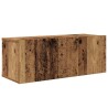 Meuble TV mural 4 pcs Bois Ancien Bois d'ingénierie 632501632501