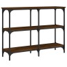 Table console chêne marron 100x29x75 cm bois d'ingénierie 632502632502