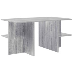Table basse Sonoma gris 87 x 50 x 45 cm Bois d’ingénierie 632503632503