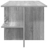 Table basse Sonoma gris 87 x 50 x 45 cm Bois d’ingénierie 632503632503
