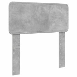 Tête de lit Gris béton Bois d'ingénierie 632505632505