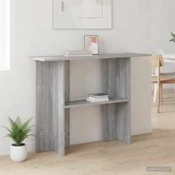 Table console Sonoma gris 100 x 30 x 75 cm Bois d'ingénierie 632506632506