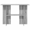 Table console Sonoma gris 100 x 30 x 75 cm Bois d'ingénierie 632506632506
