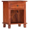 Table de chevet 40 x 30 x 50 cm Bois d'acacia massif 632507632507