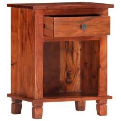 Table de chevet 40 x 30 x 50 cm Bois d'acacia massif 632507632507