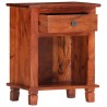 Table de chevet 40 x 30 x 50 cm Bois d'acacia massif 632507632507