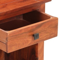 Table de chevet 40 x 30 x 50 cm Bois d'acacia massif 632507632507