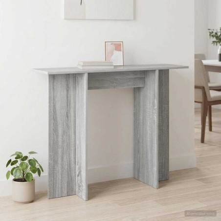 Table console Sonoma gris 100 x 30 x 75 cm Bois d'ingénierie 632514632514
