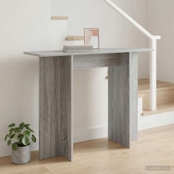 Table console Sonoma gris 100 x 30 x 75 cm Bois d'ingénierie 632514632514