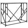 Table console sonoma gris 100x40x80 cm bois d'ingénierie 632515632515