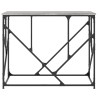 Table console sonoma gris 100x40x80 cm bois d'ingénierie 632515632515