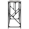 Table console sonoma gris 100x40x80 cm bois d'ingénierie 632515632515