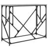 Table console sonoma gris 100x40x80 cm bois d'ingénierie 632515632515