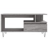 Table basse Sonoma gris 90x49x45 cm Bois d'ingénierie 632517632517