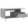 Table basse Sonoma gris 90x49x45 cm Bois d'ingénierie 632517632517